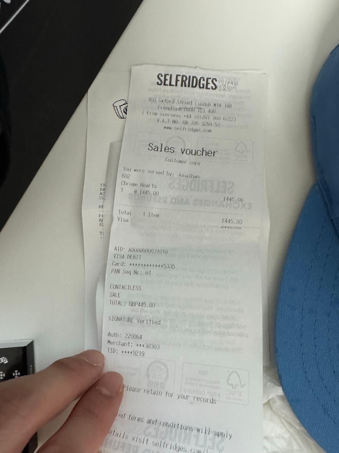 크롬하츠 ch 베이스볼 캡 블루 컬러 상품이미지7