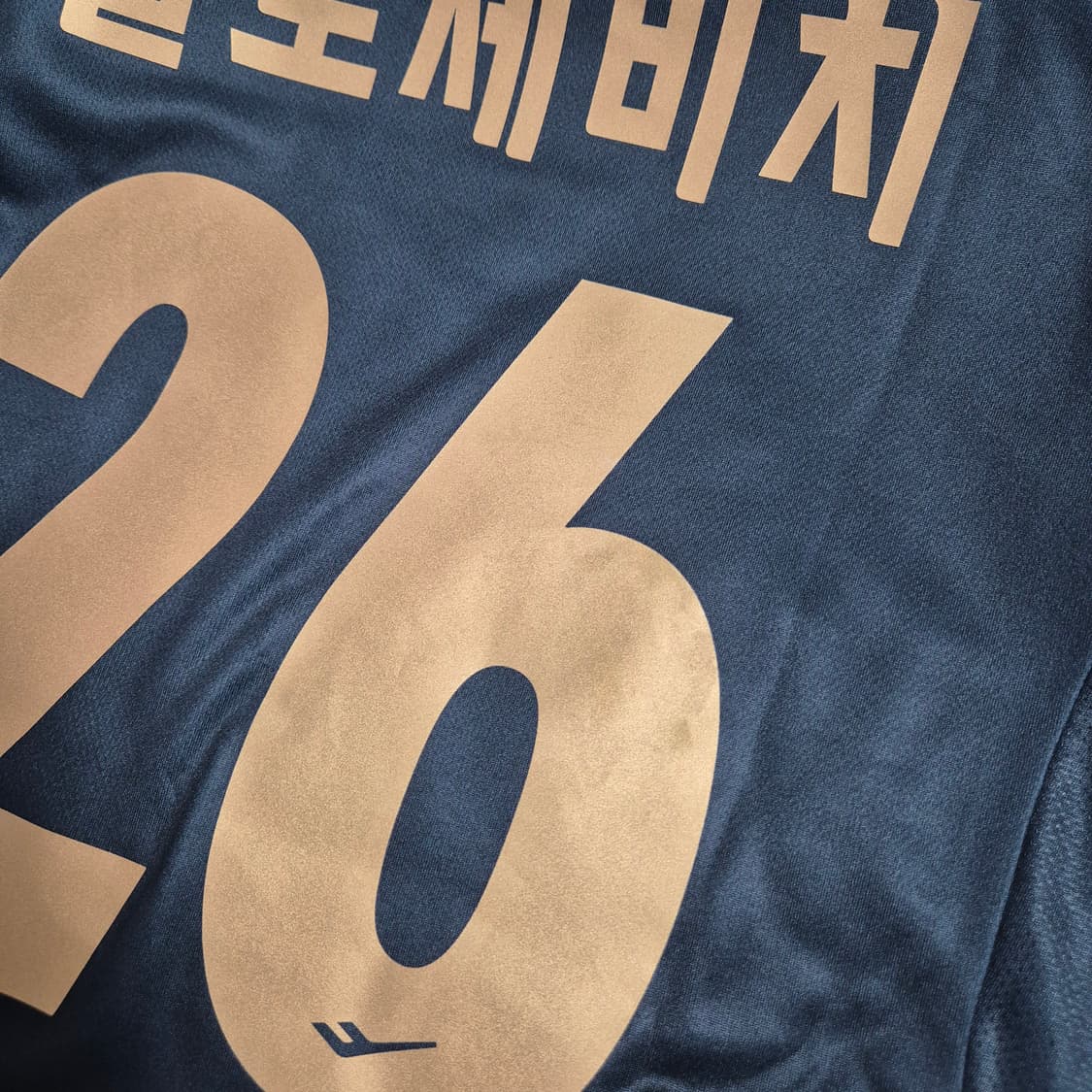 FC서울 2022 써드 (100) 팔로세비치 #26 정품 유니폼 풀패치 상품이미지4