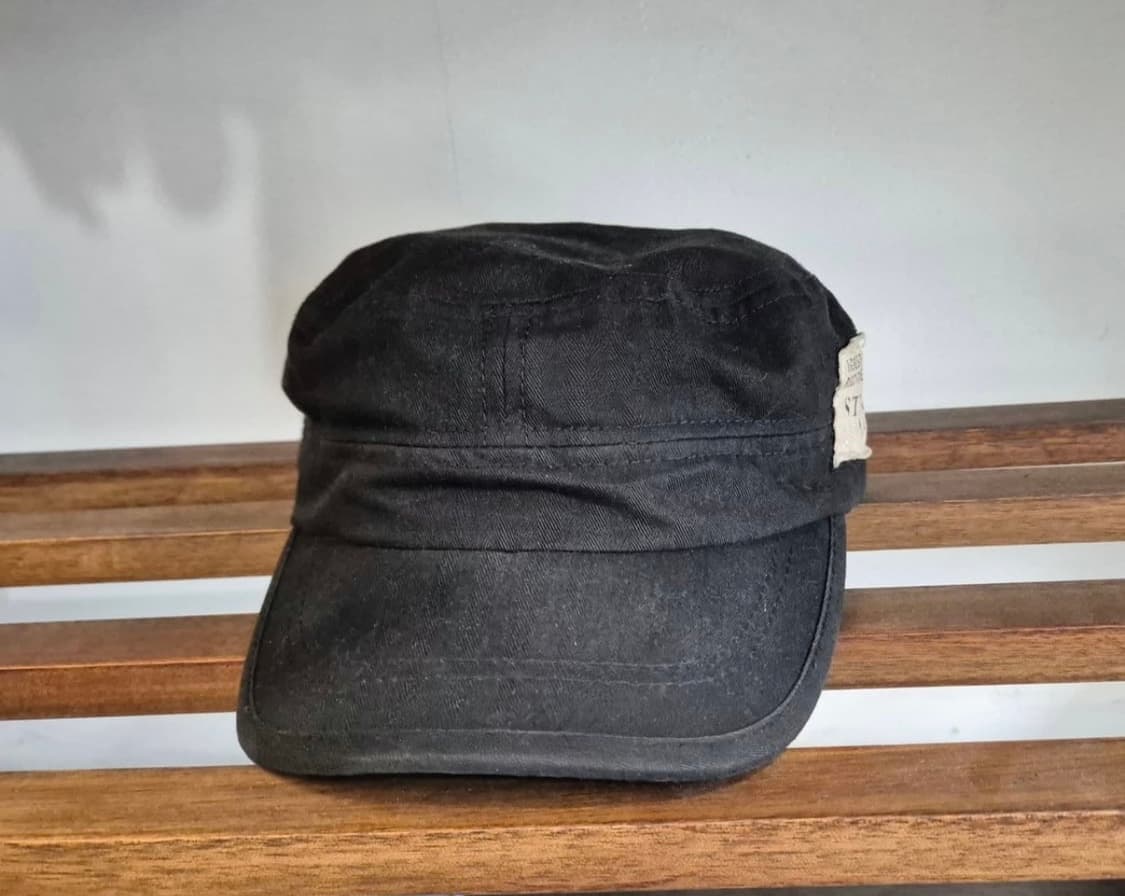 블랙 밀리터리 캡 상품이미지1