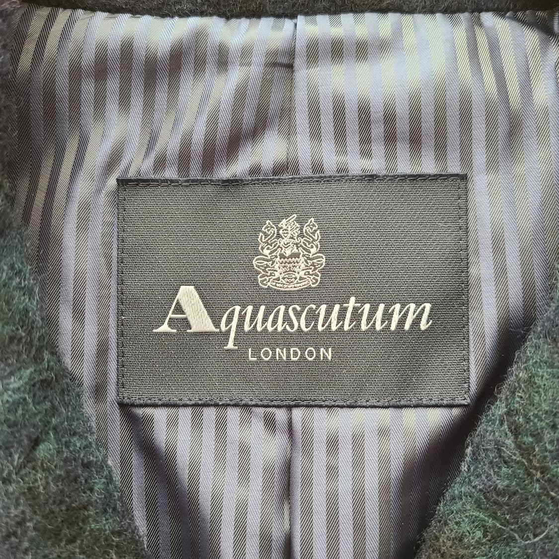 아쿠아스큐텀 울 피코트 일본판 상품이미지8