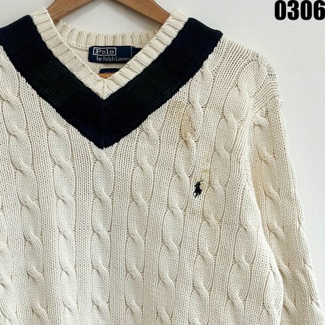 폴로 랄프로렌 케이블 니트 스웨터 90 0306  상품이미지2