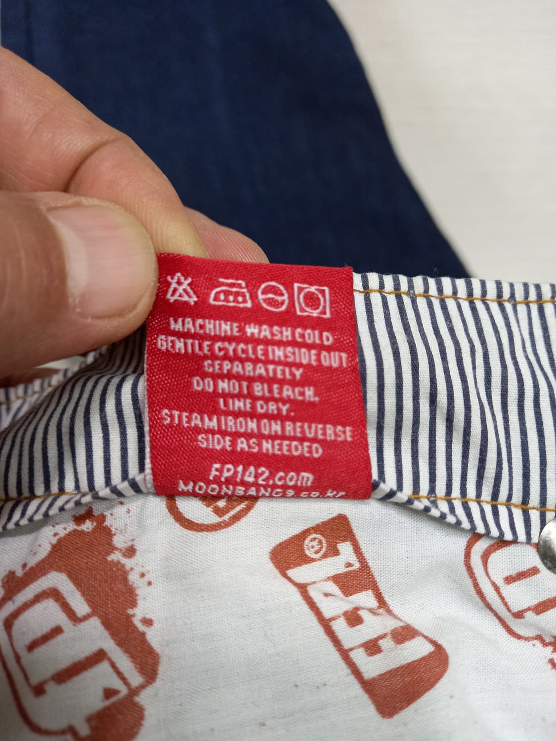 36 FEPL JEANS 스판 데님반바지 진청 36-446 상품이미지6