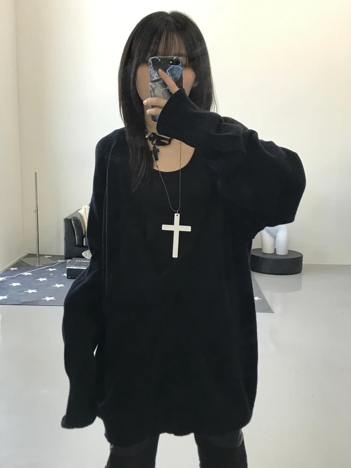 Y’s Yohji Yamamoto Deep V-Neck Knit 상품이미지1
