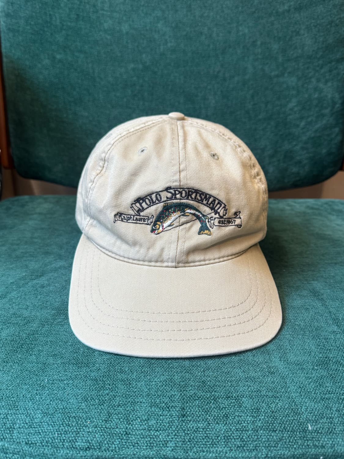 폴로 랄프로렌 90s 스포츠맨 피쉬 볼캡 상품이미지1
