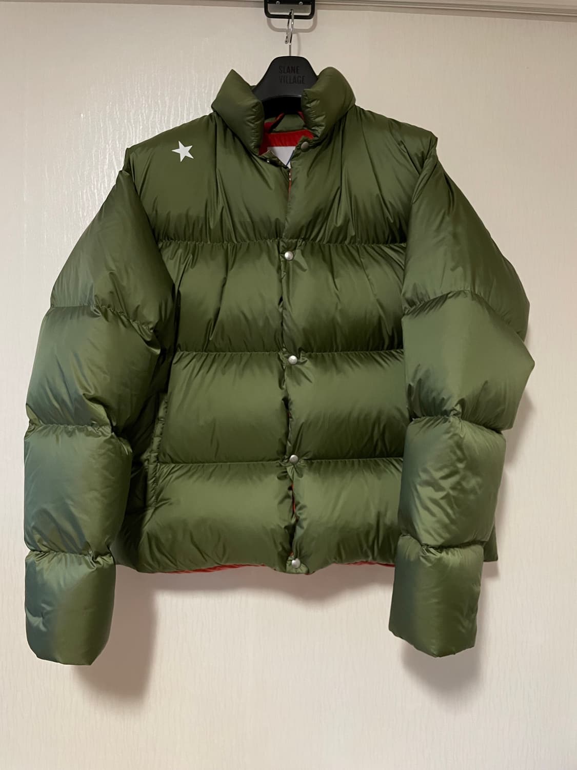 Holubar 홀루바x에디터 푸퍼 패딩 카키 상품이미지4