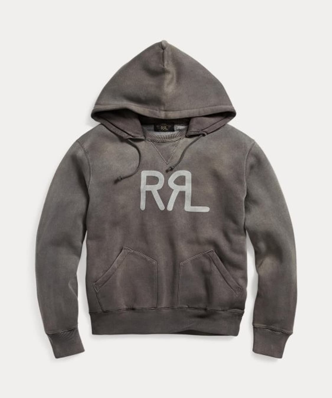 M RRL 더블알엘 랜치 로고 가먼트 워싱 후드티 브라운 블랙 상품이미지7