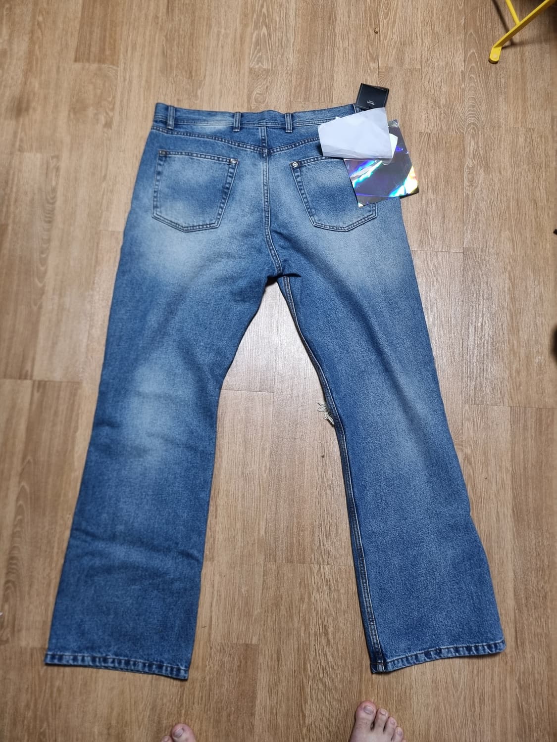 엔더슨벨 디스트로이드 부츠컷 진 *새상품 상품이미지2