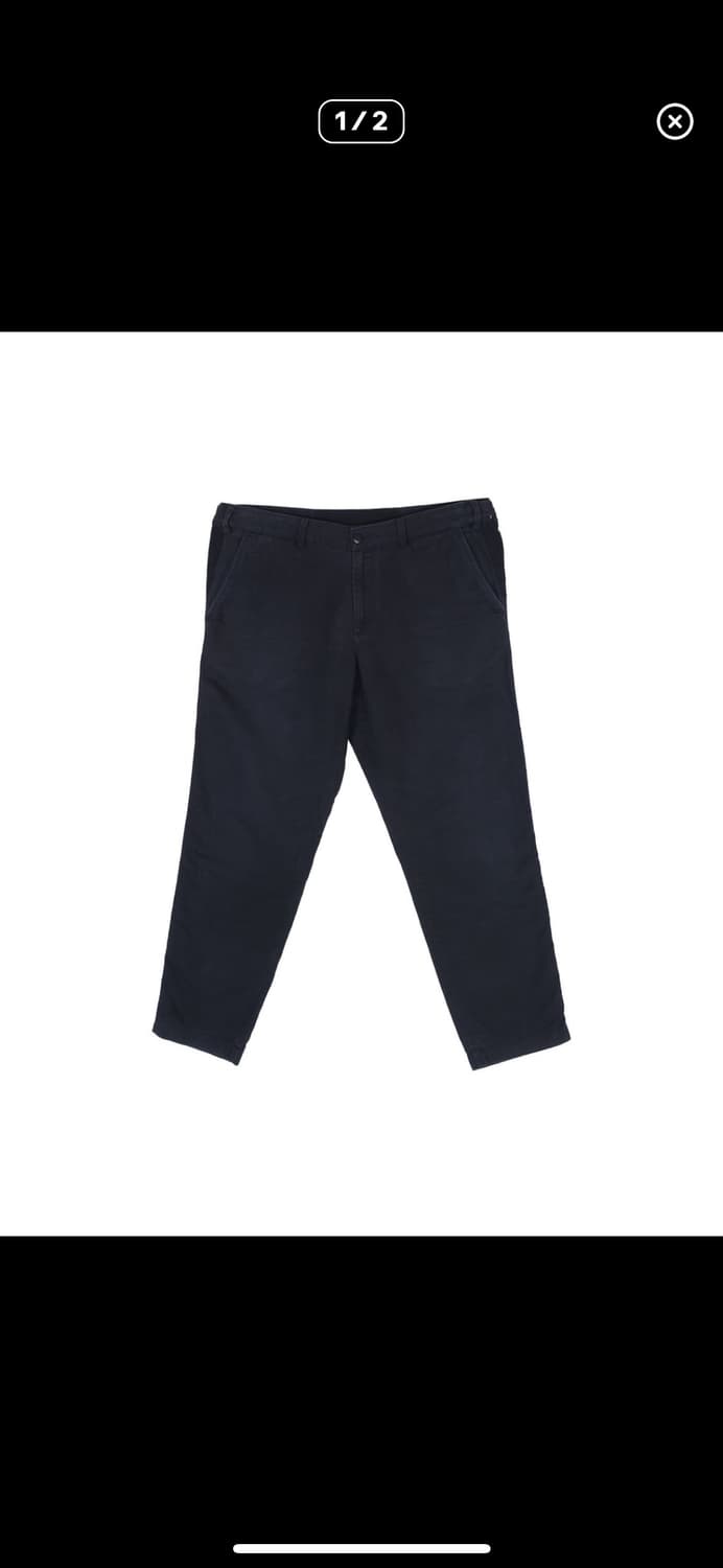 SIDE TAB COTTON TROUSERS 상품이미지1