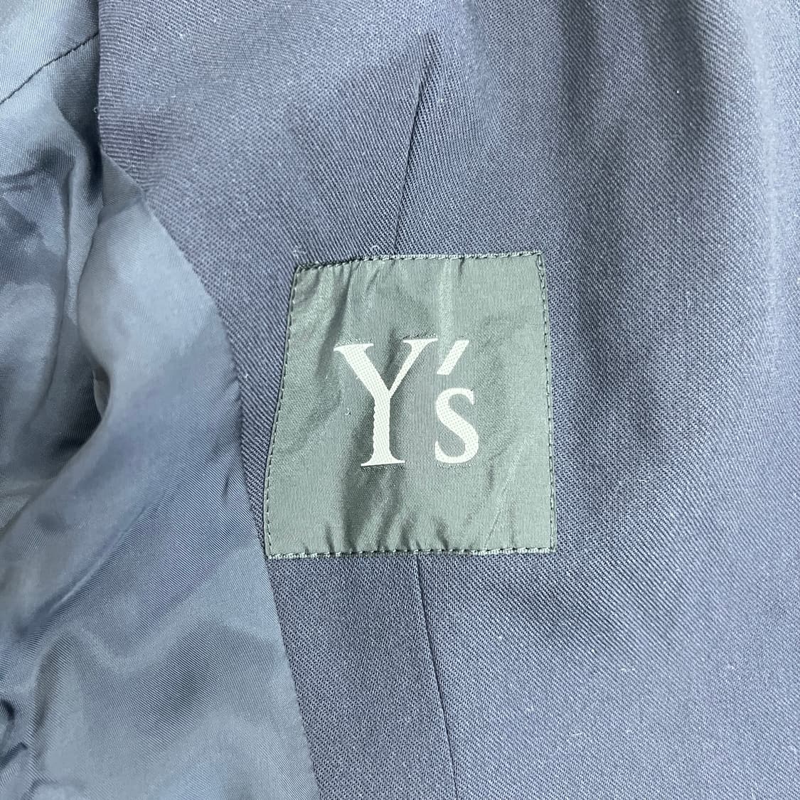 90's Y's 요지야마모토 빈티지 네이비 블레이저  상품이미지4