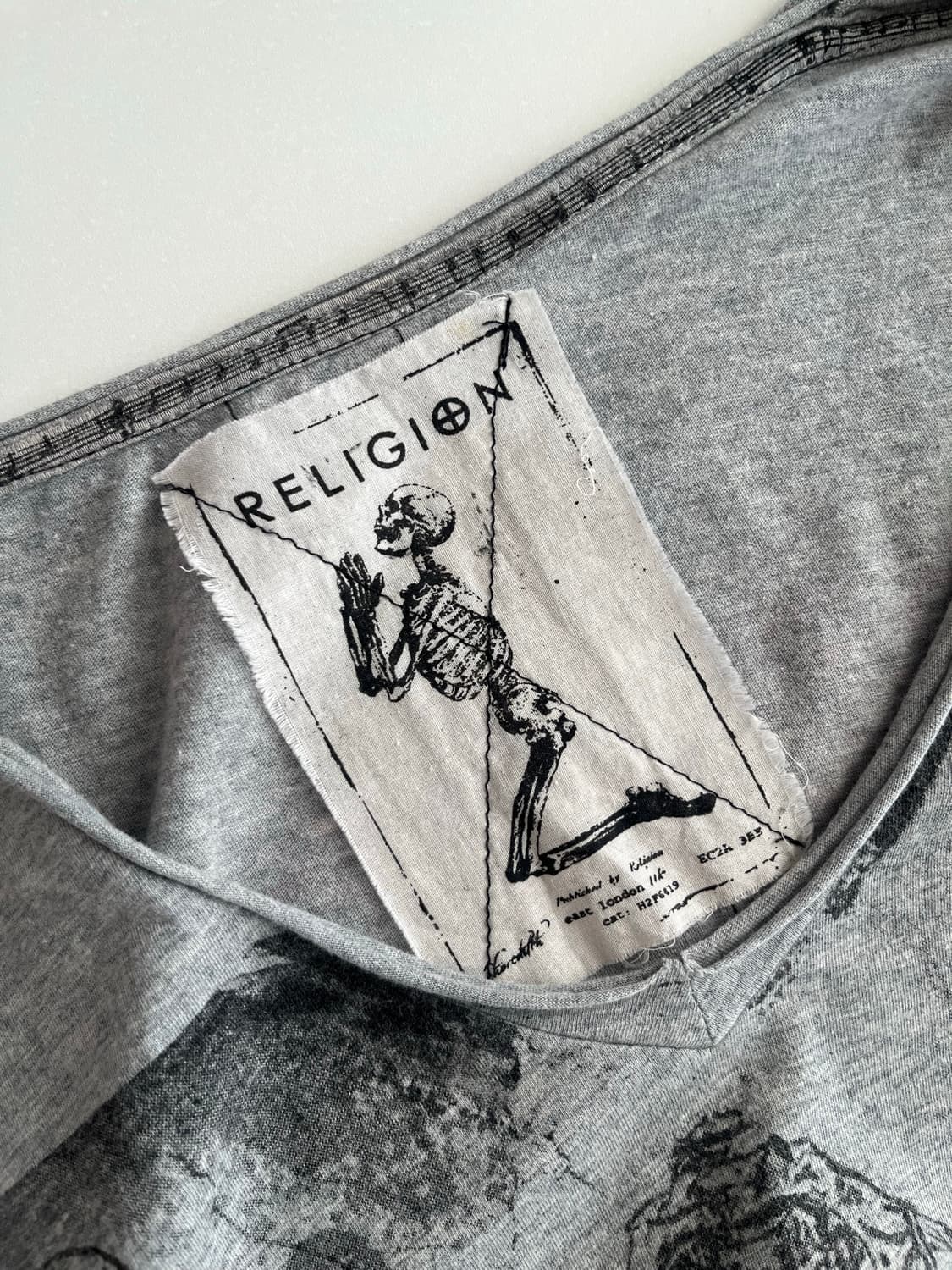 Religion 릴리젼 빈티지 고딕 반팔 티셔츠 상품이미지6