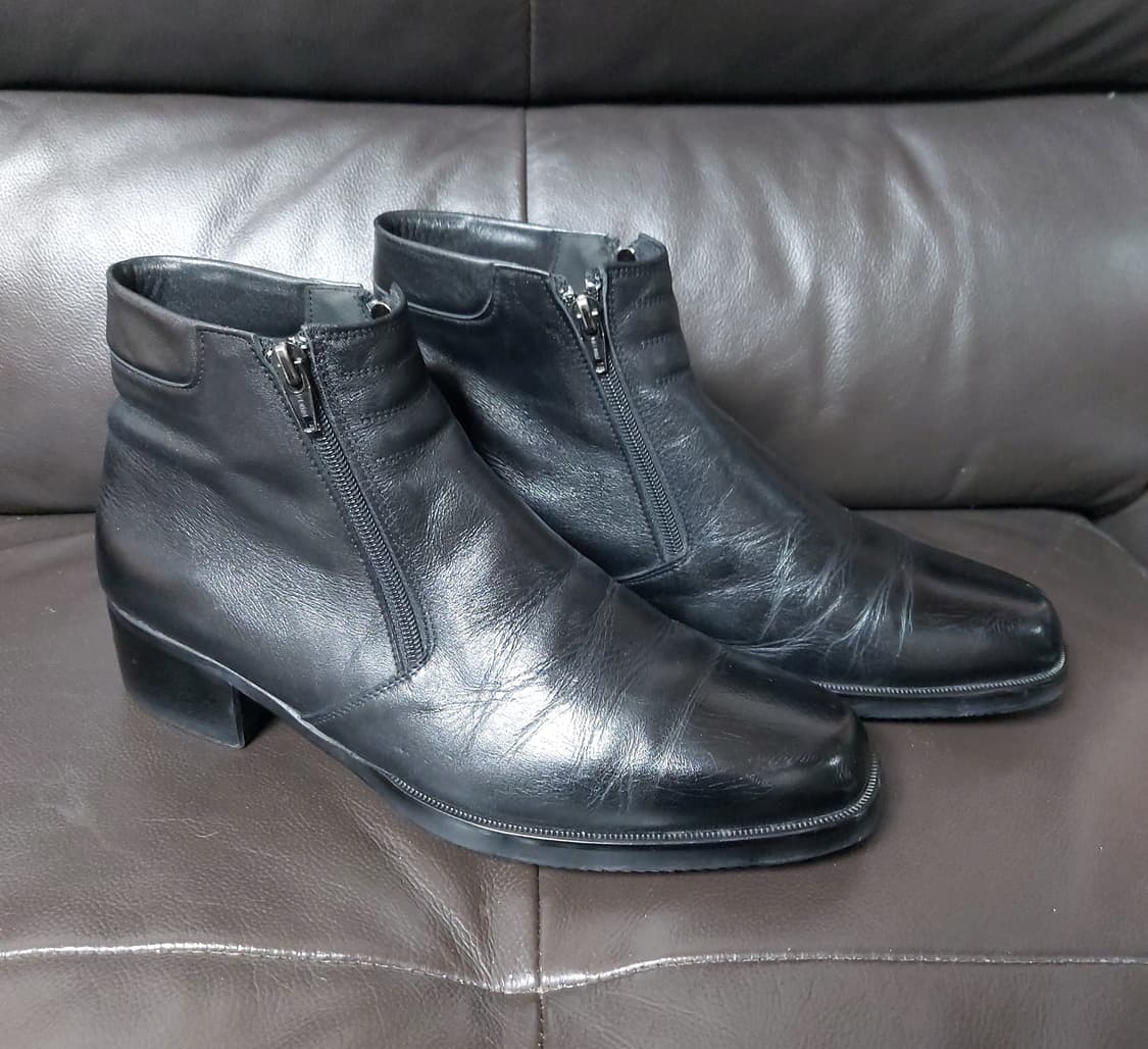 Myung Jack 남성 앵클 키높이 부츠(260mm)

 상품이미지3