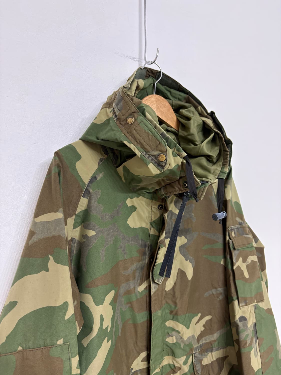 90's U.S Army Gore-tex ecwcs Woodland Pa 상품이미지2