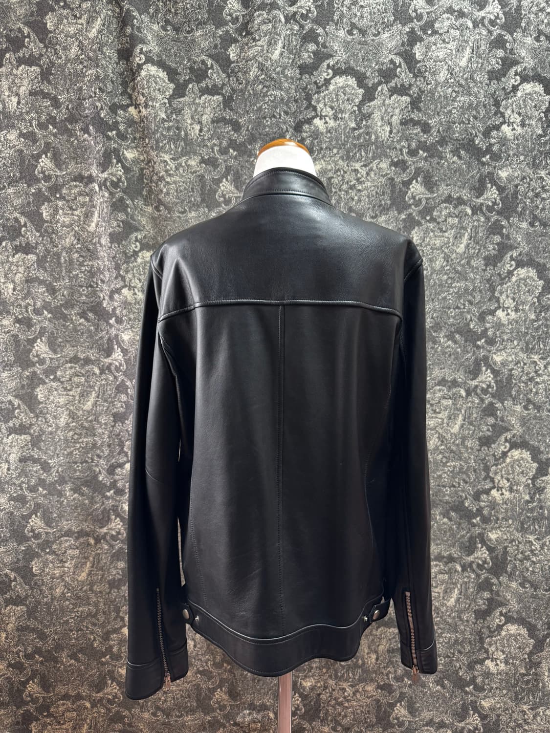 스페로네 램스킨 차이나카라 가죽 자켓 상품이미지3