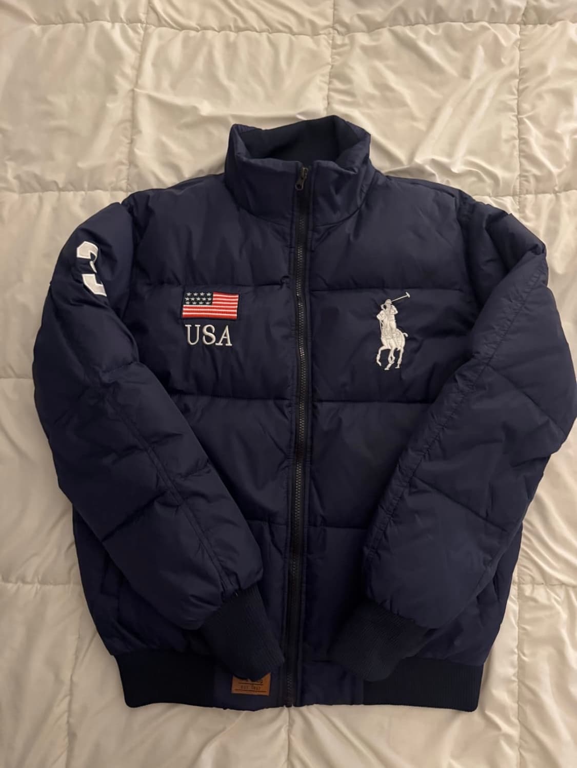 폴로랄프로렌 빅포니 성조기 USA패딩 상품이미지1