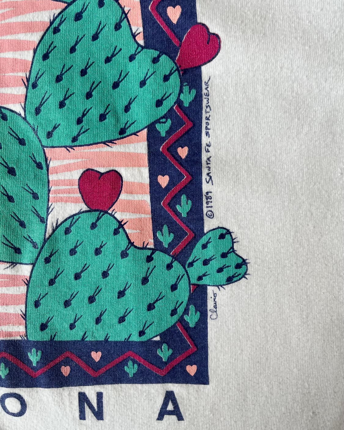 1980s "ARIZONA" USA Vintage 1/2 T-Shirt 상품이미지6