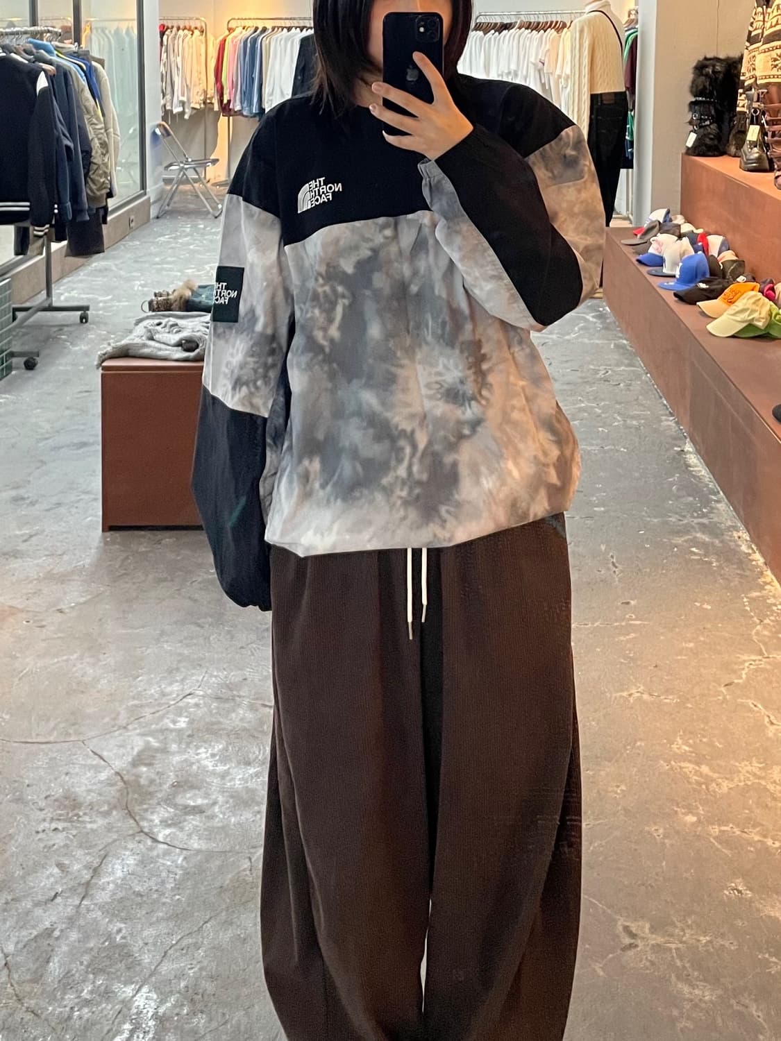 노스페이스 블랙 알바니 크루넥 바람막이 H837 상품이미지1