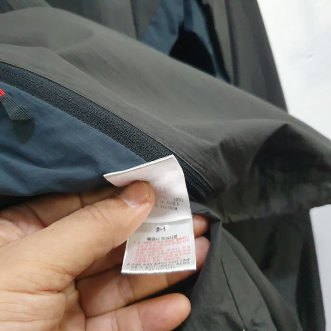 센터폴 바람막이자켓(100) 상품이미지3