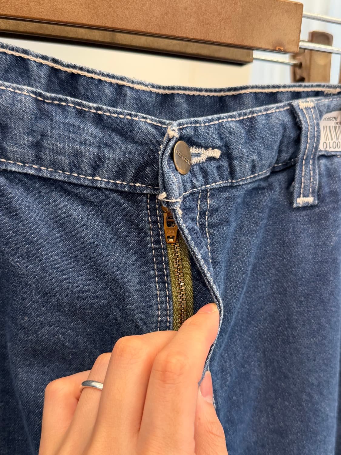 Carhartt 칼하트 FR 카펜터 데님 워크 팬츠 (36inch) 상품이미지4