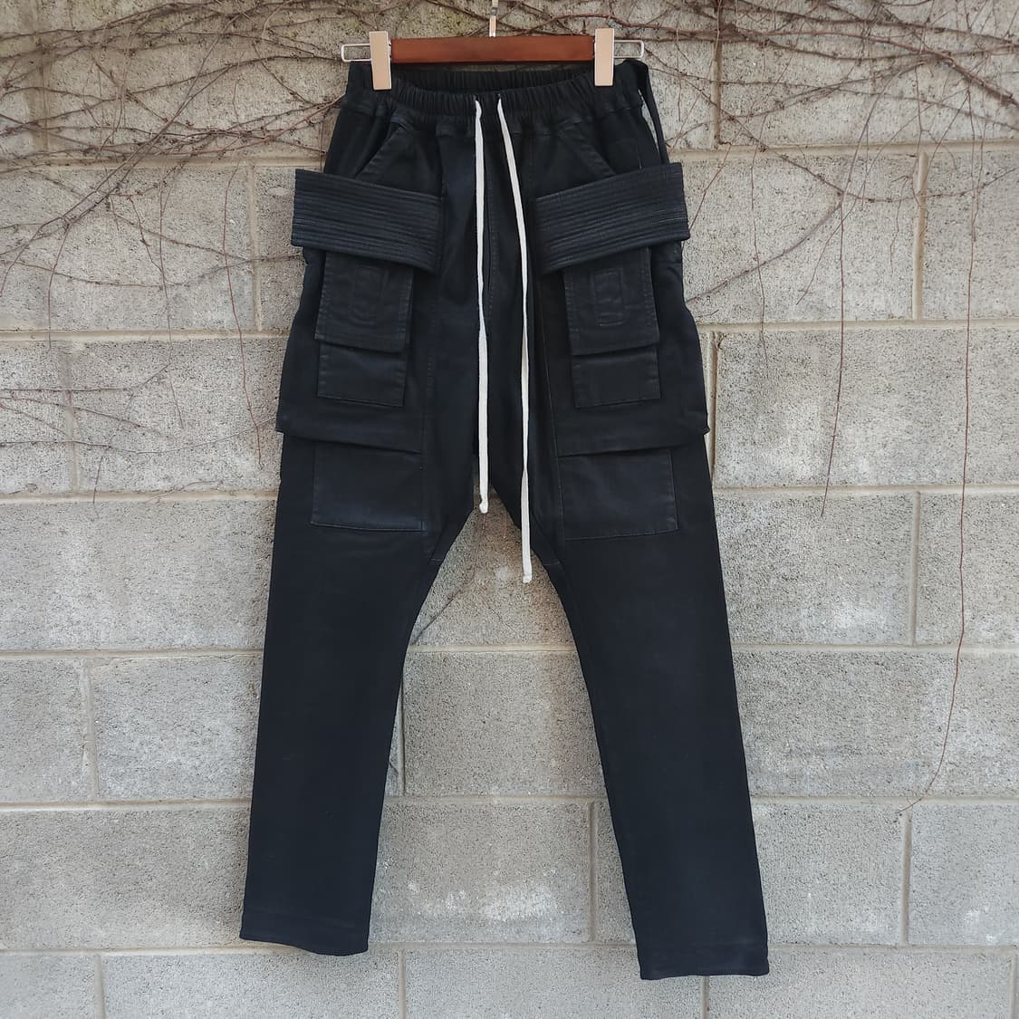 [S] 릭오웬스 다크쉐도우 태권도 왁스 데님팬츠 상품이미지1