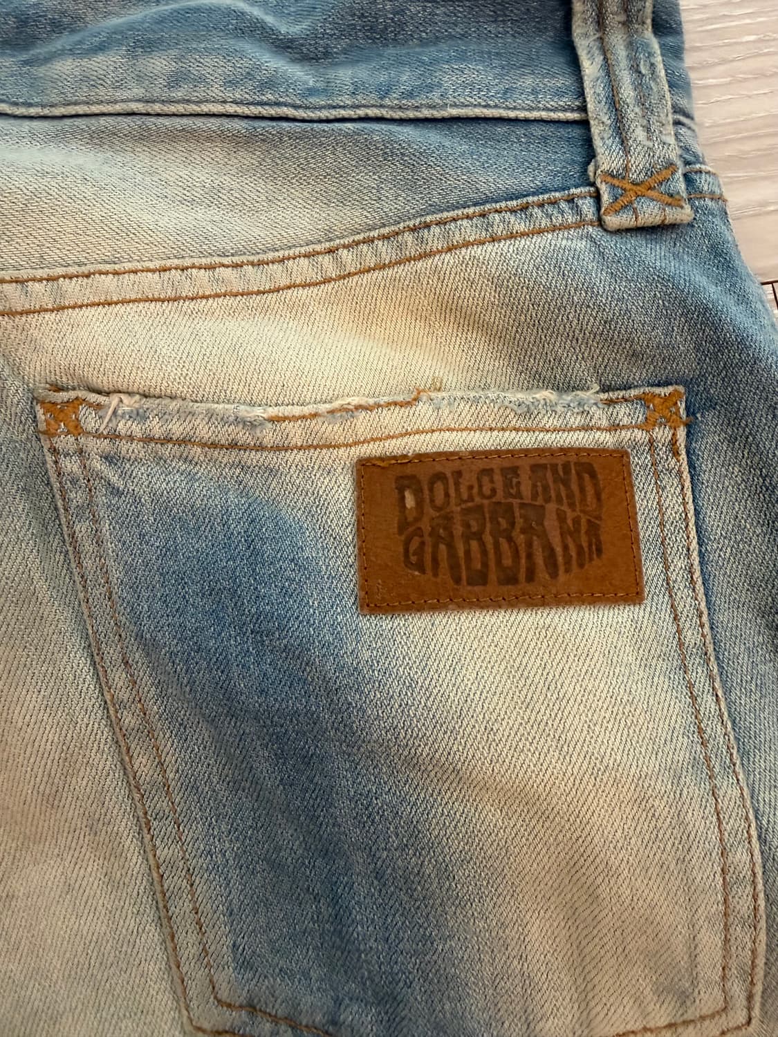 돌체앤가바나 2004 ss 디스트로이드 데님  상품이미지4