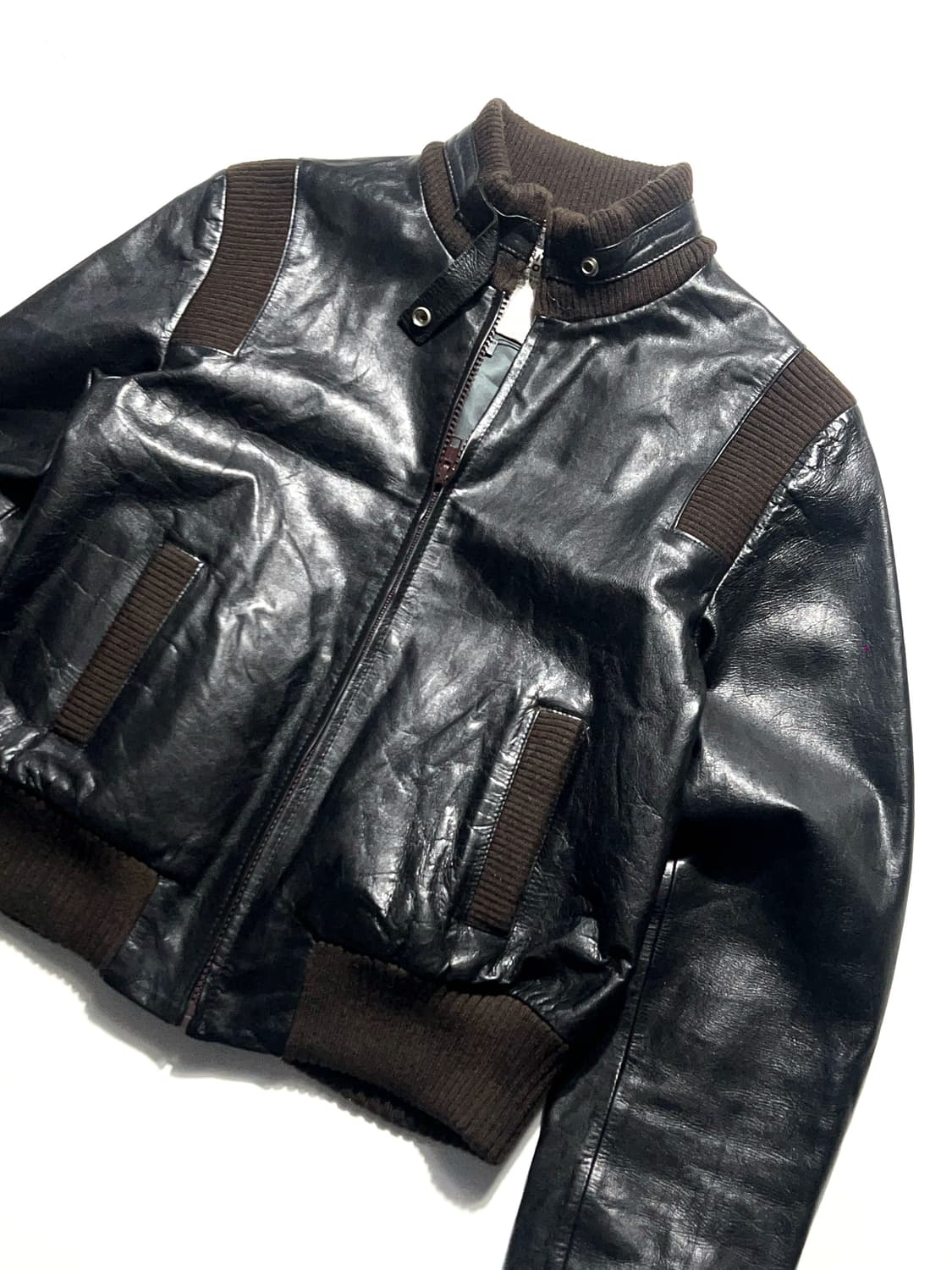 Katharin Hamnett Leather Jacket 상품이미지2