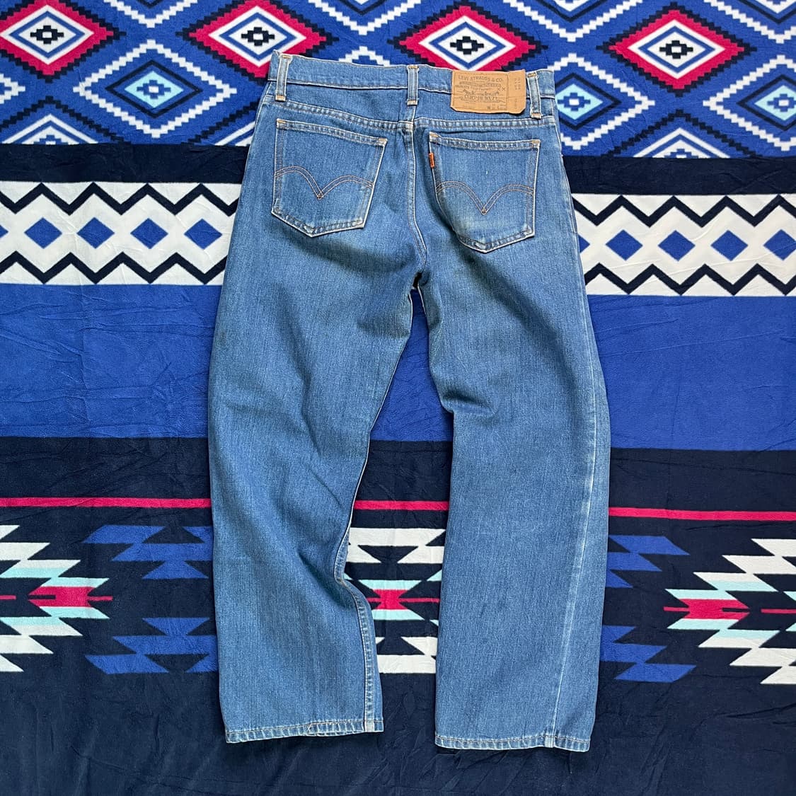 90s 리바이스515 빈티지 오렌지탭 데님(실측확인) 상품이미지8