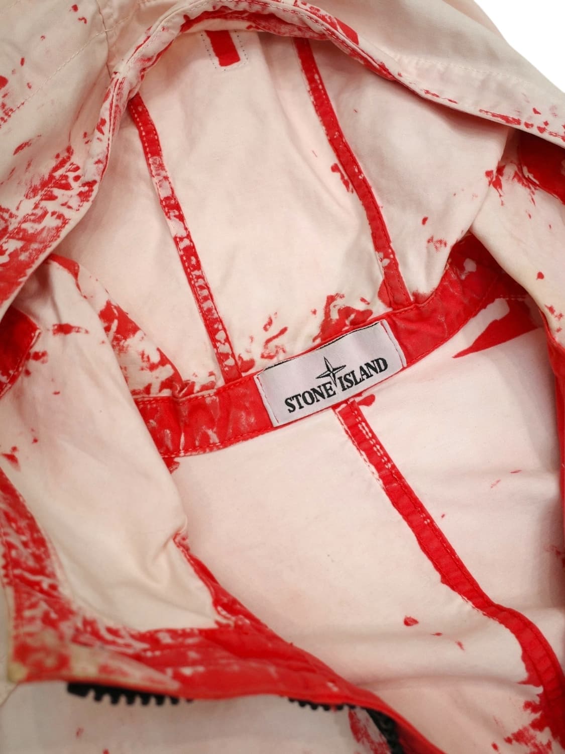 17S/S 스톤 아일랜드 블리치드 자켓 상품이미지5