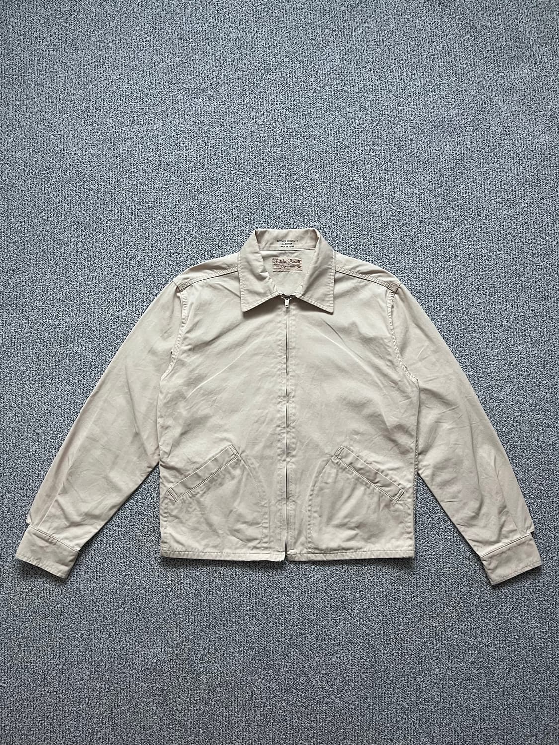 타임원클로딩 부처 프로덕트 베이지 스포츠 자켓 38 상품이미지1