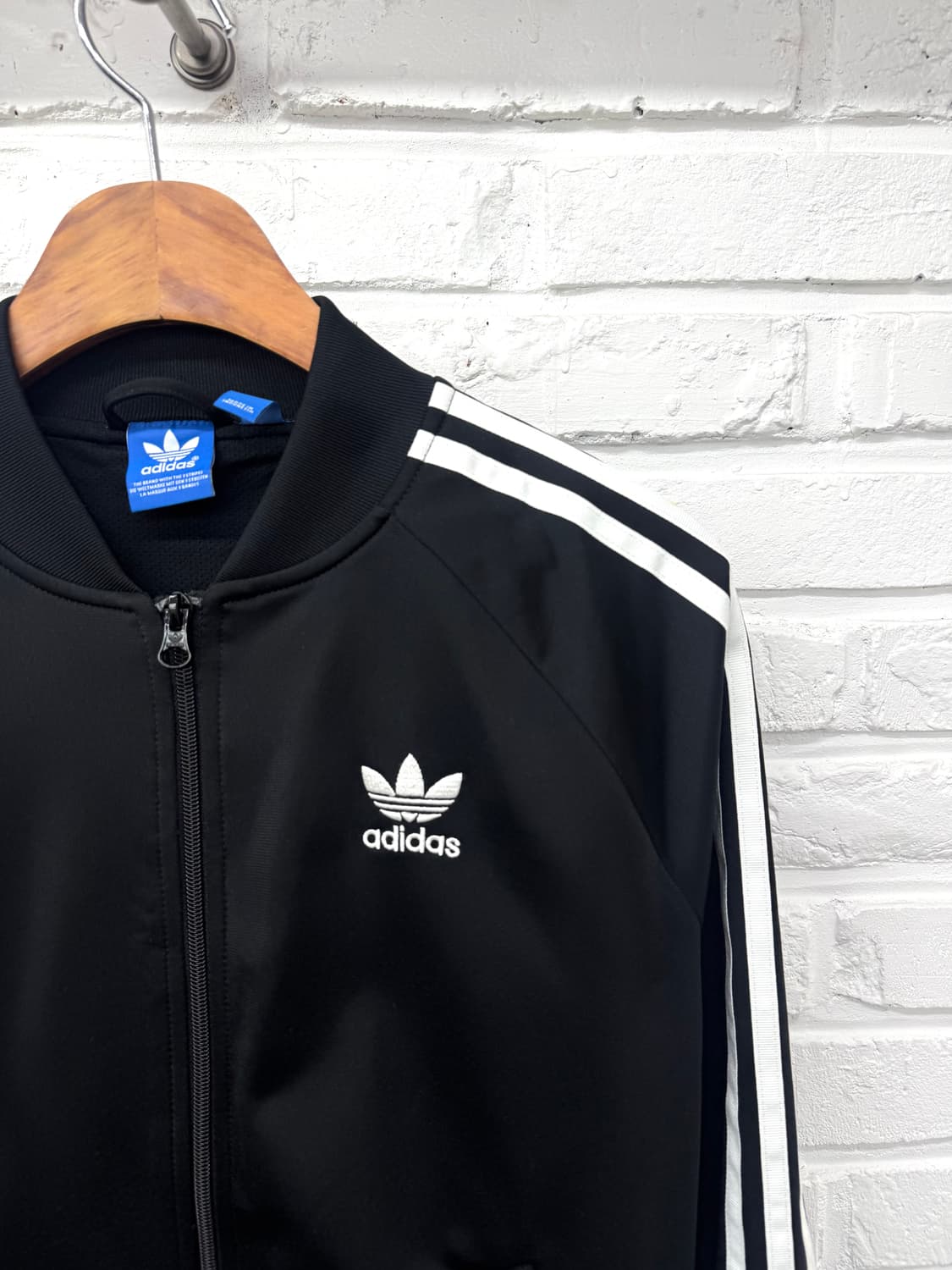 아디다스 블랙 트랙탑 져지  상품이미지4