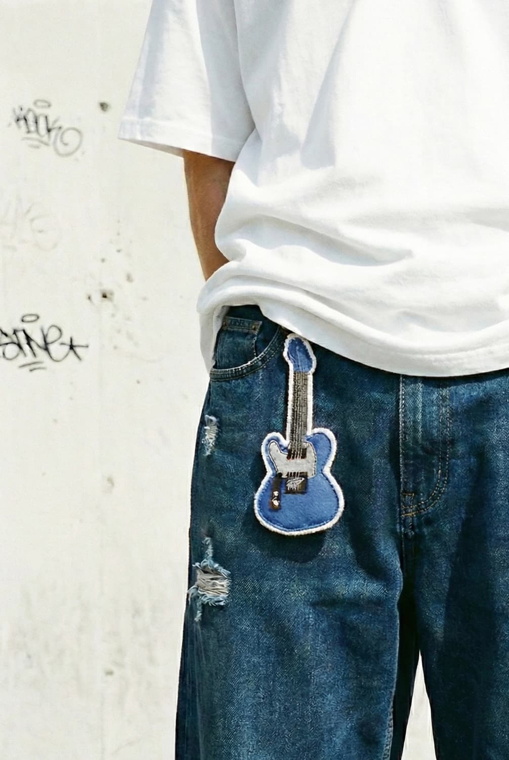 Wish you all rock🎸 기타 키링 상품이미지2