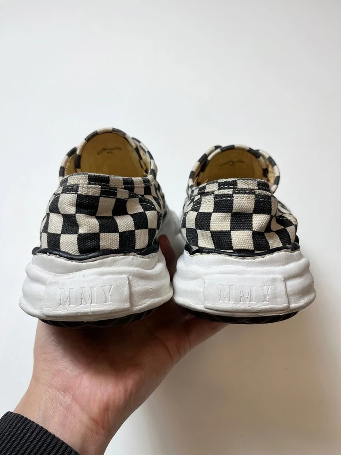 메종 미하라 야스히로 베이커 OG 솔 캔버스 로우 Q1392 상품이미지6