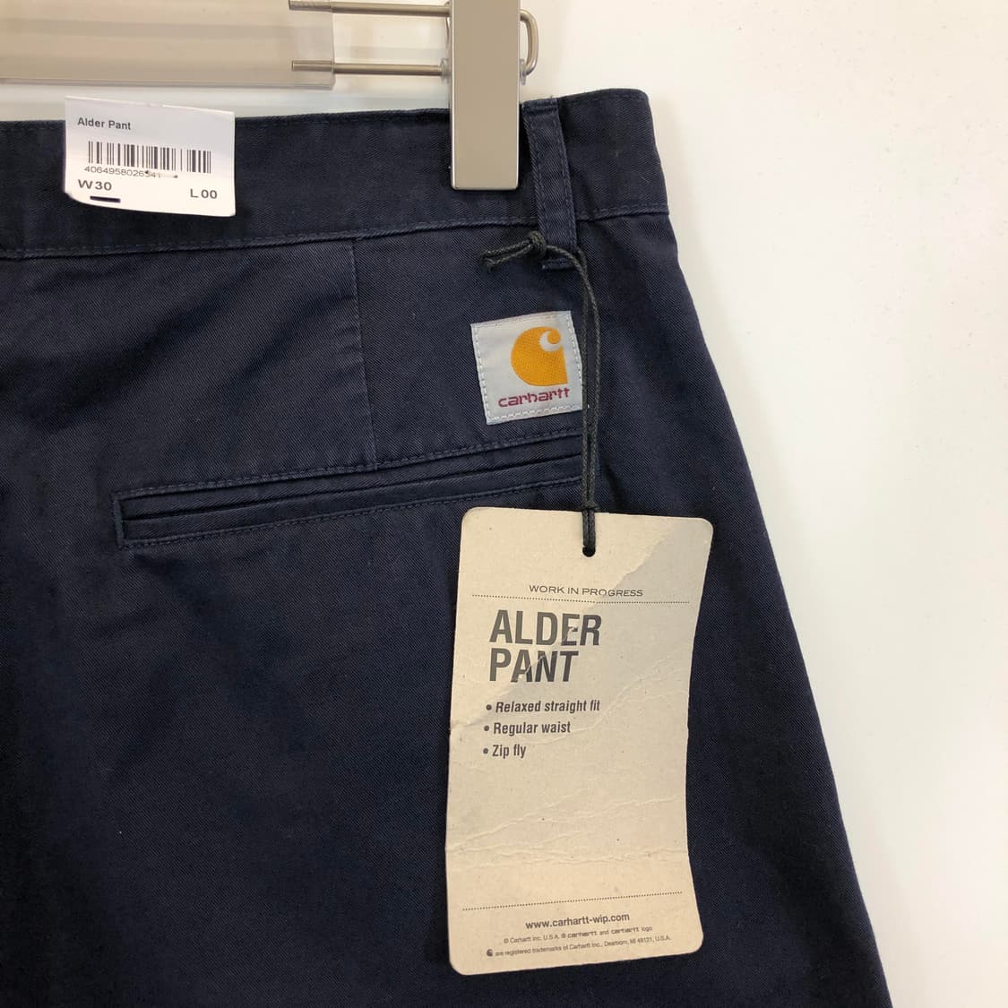 칼하트 WIP (새상품) ALDER 팬츠 30 인치 릴렉시드 상품이미지4