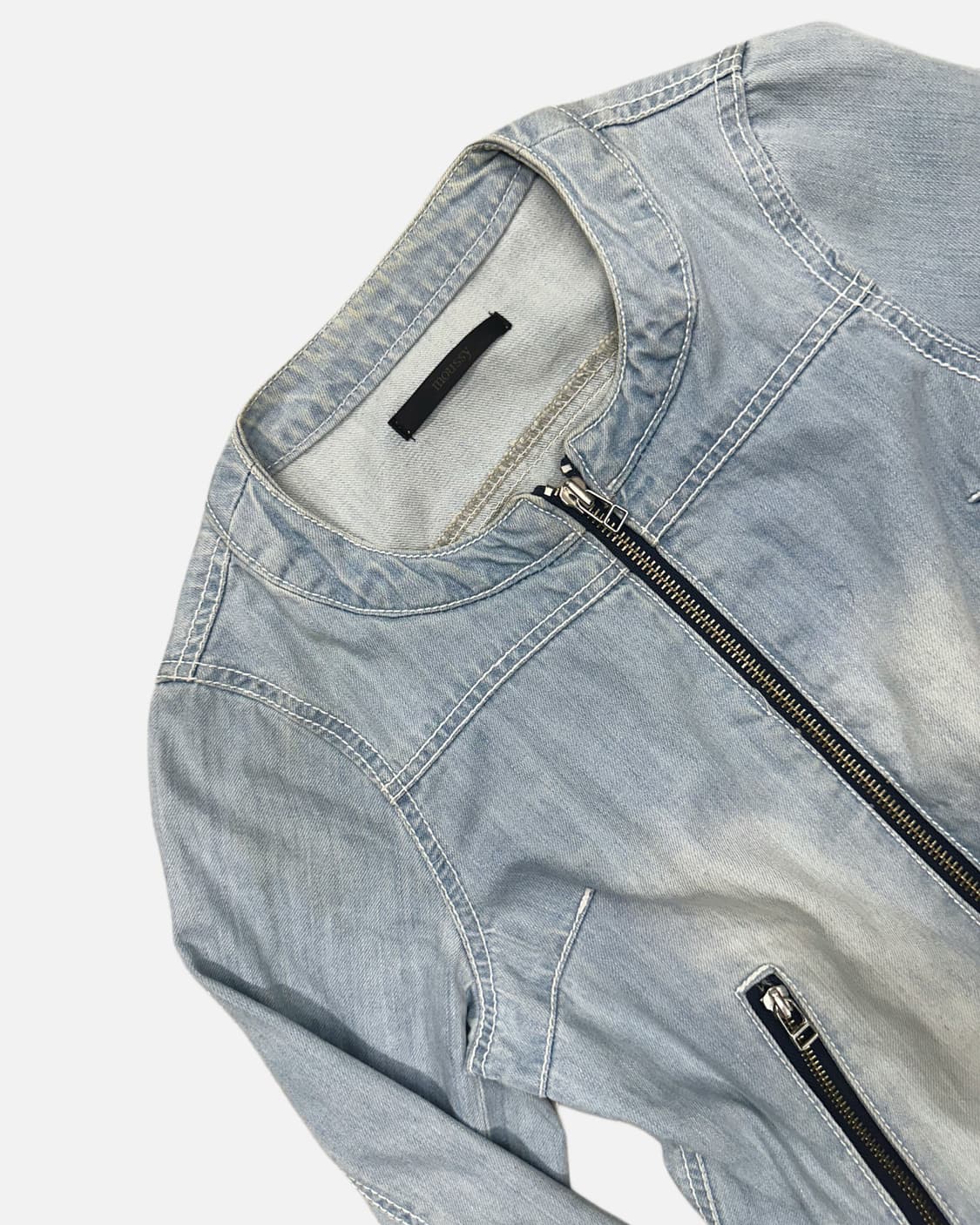 MOUSSY denim zip-up short jacket 상품이미지2