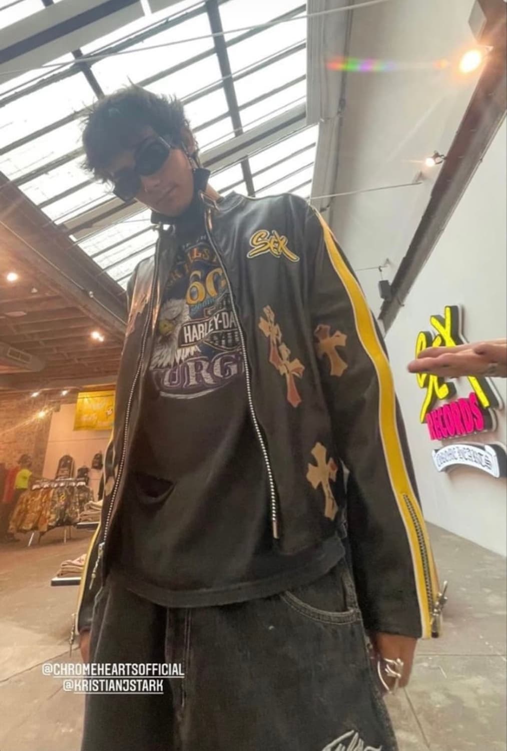 2000s 할리데이비슨 스터지스60주년 긴팔티 XL 상품이미지8