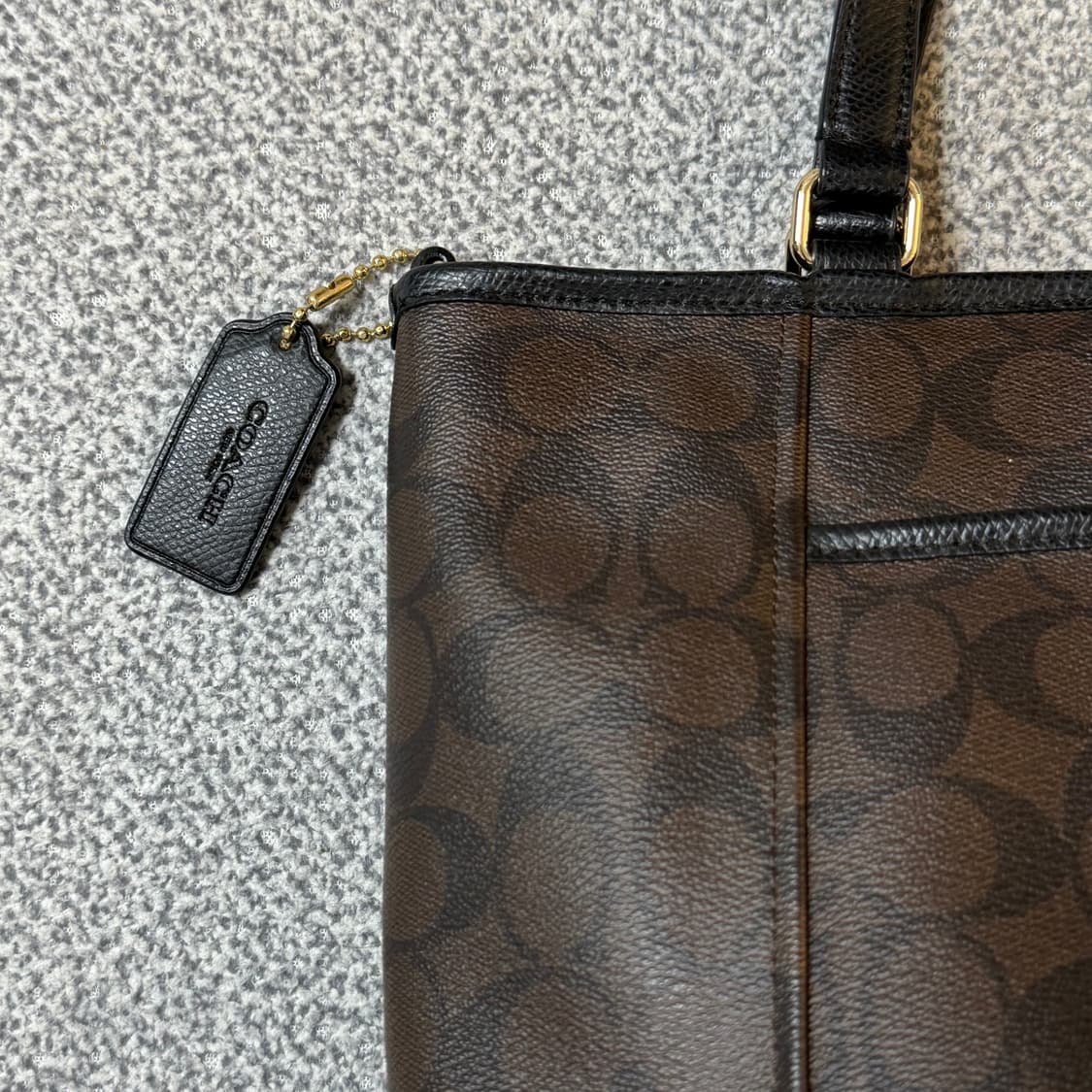 Coach 코치 포켓 토트백 쇼퍼백 상품이미지6