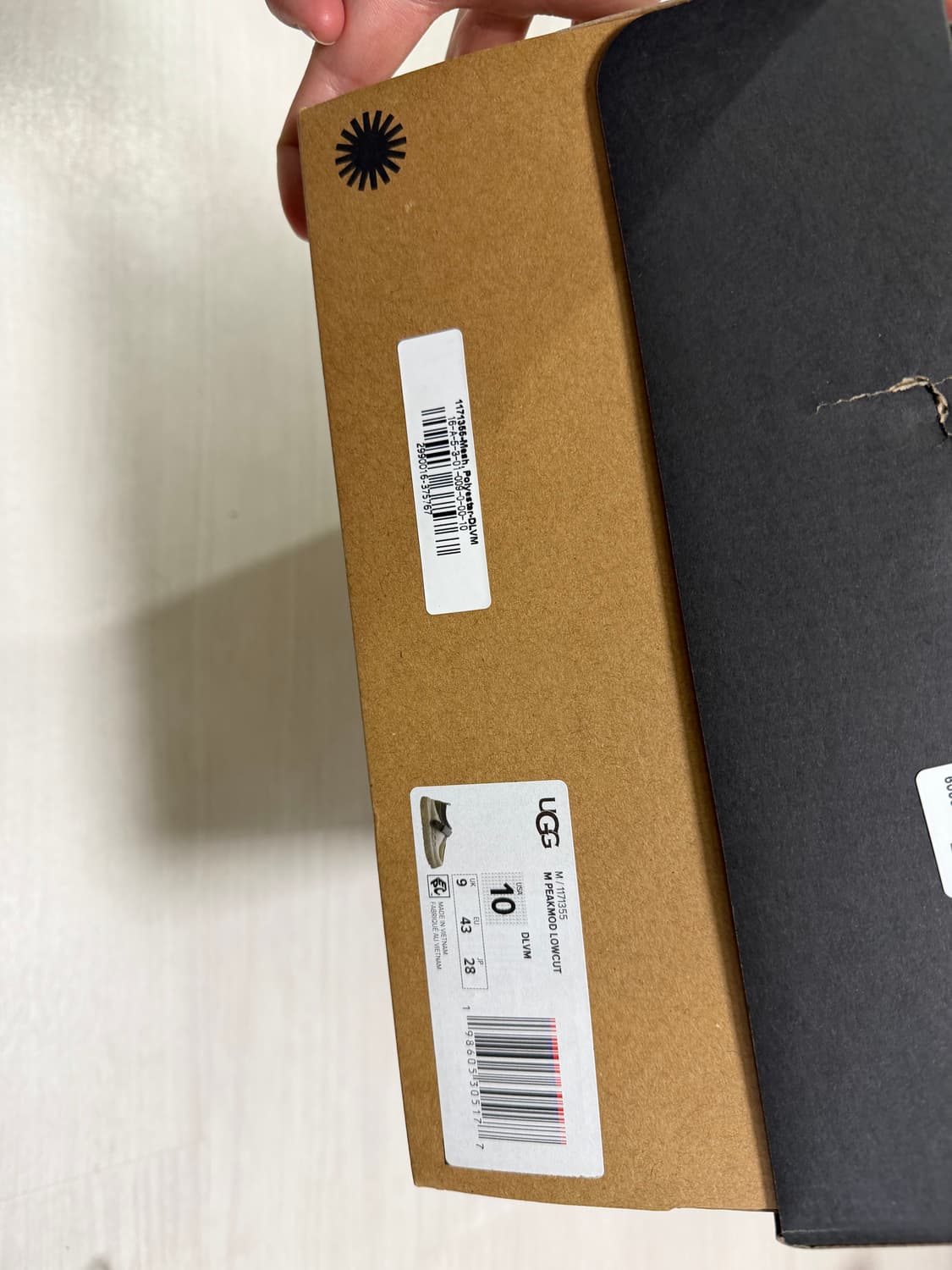 어그 피크모드 로우컷 다크올리브 모스그린  상품이미지4