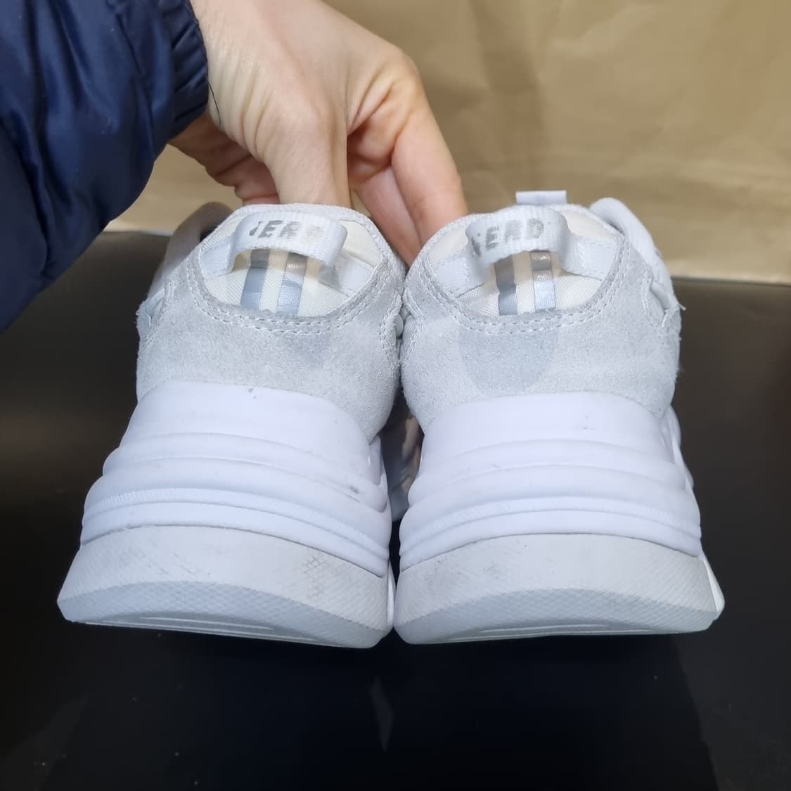 널디 젤리그 크림 여성운동화240  상품이미지4