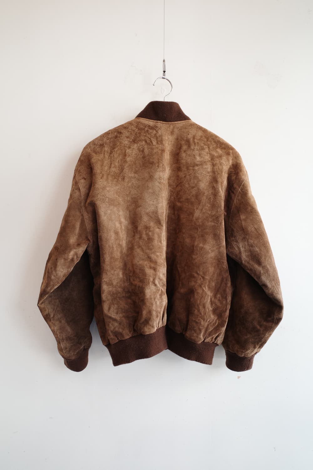 Japan brand 돈피레더 스웨이드 점퍼 상품이미지10