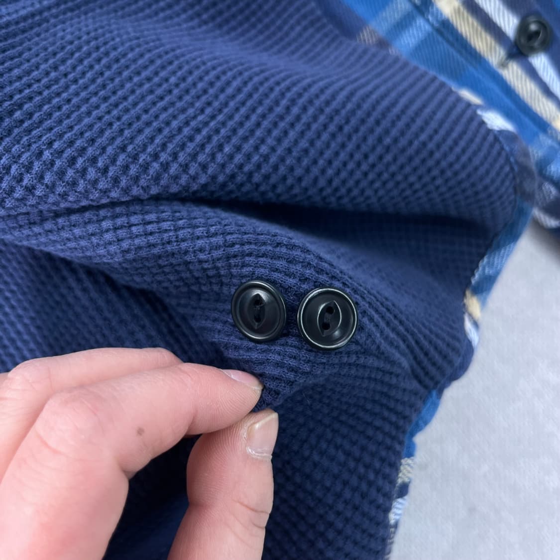 100 폴로랄프로렌 플란넬 후드 셔츠 상품이미지6