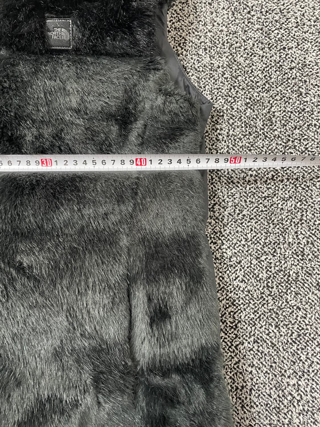 빈티지9. 노스페이스 퍼 패딩 조끼 상품이미지5