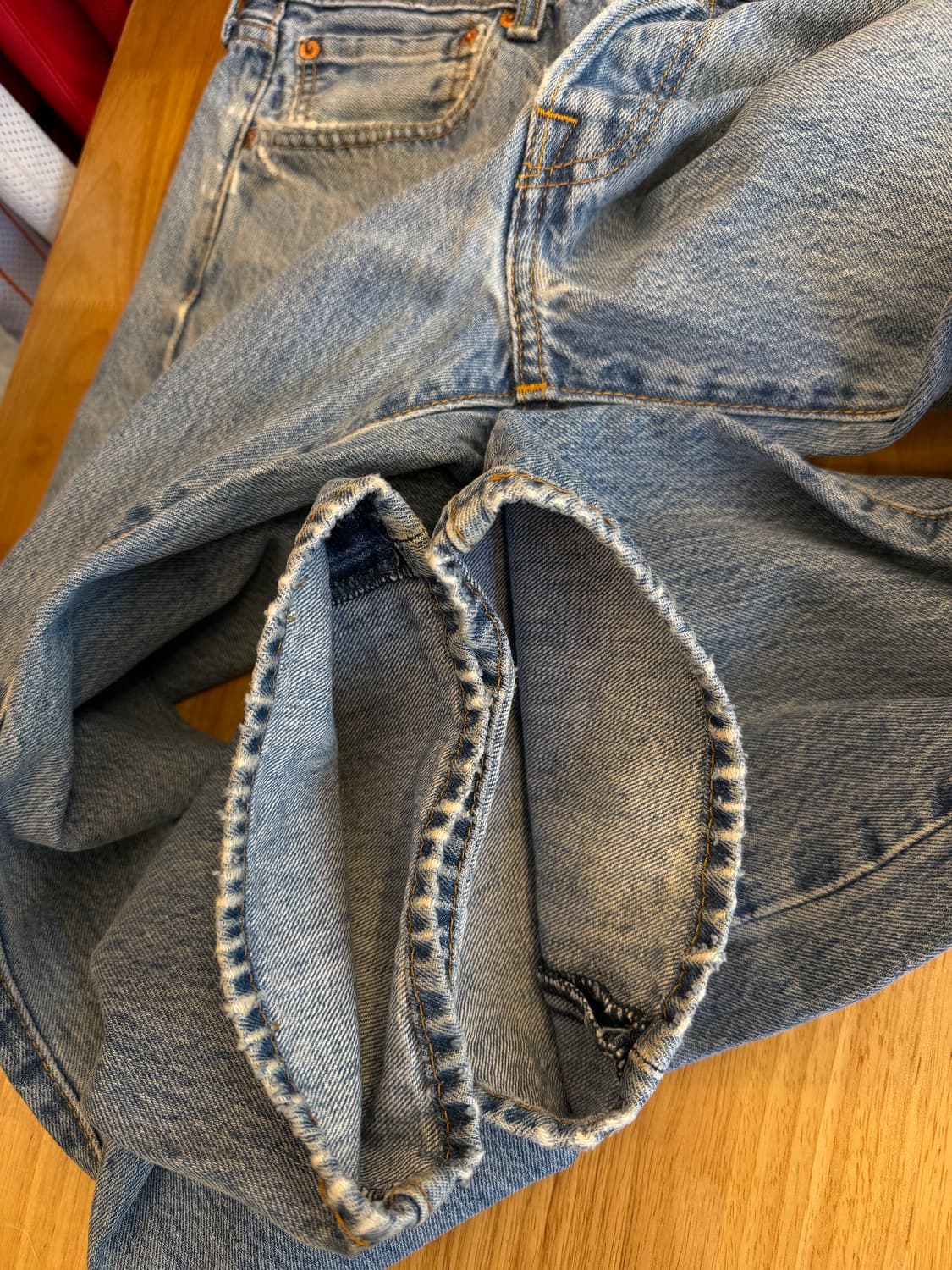 리바이스 501 블랭크탭 빈티지워싱 상품이미지6