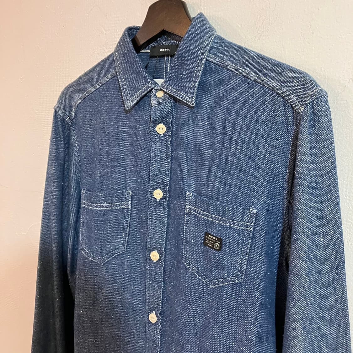 디젤 워크웨어 데님셔츠 상품이미지4