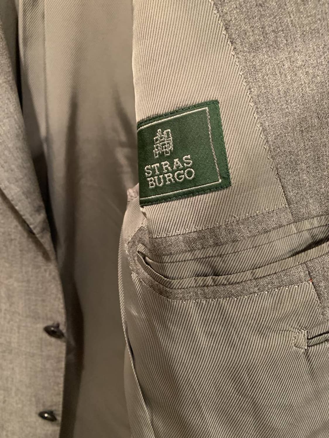 Strasburgo Japan / 울 플란넬 자켓 그레이 44 상품이미지5