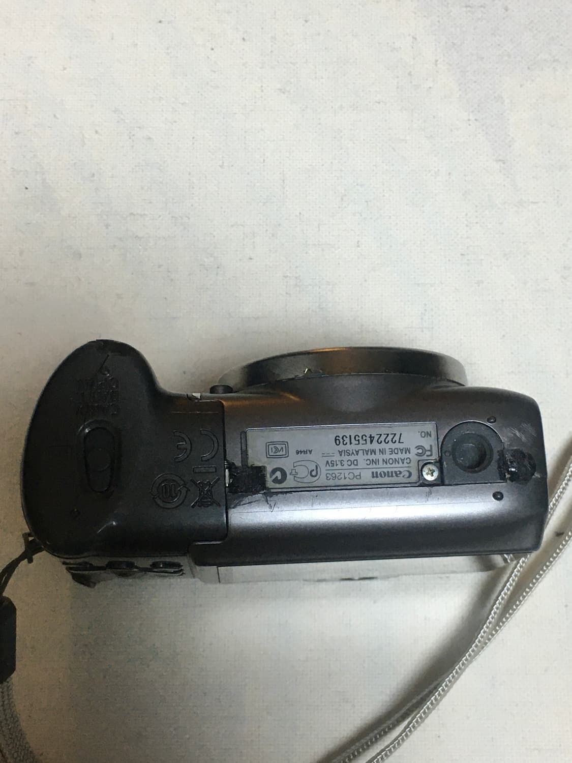 캐논 PowerShot A590 IS / 묵직한 클래식 감성의 필름톤 디 상품이미지6