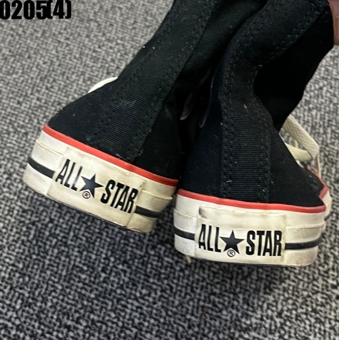 [250] 컨버스 올스타 블랙 하이 스니커즈 0205(4) 상품이미지5