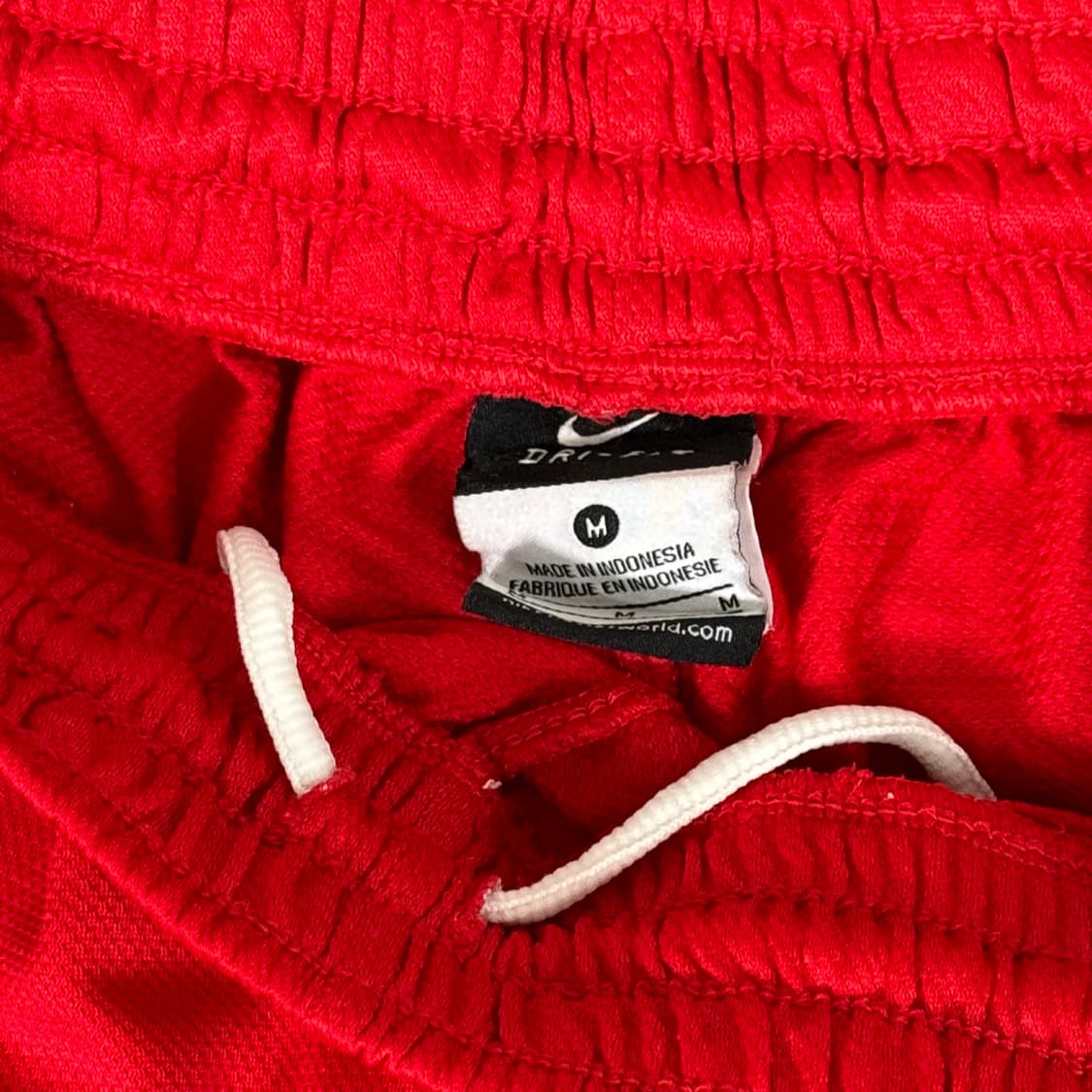 나이키 스우시 트랙팬츠 반바지 레드 M [072904] 상품이미지5