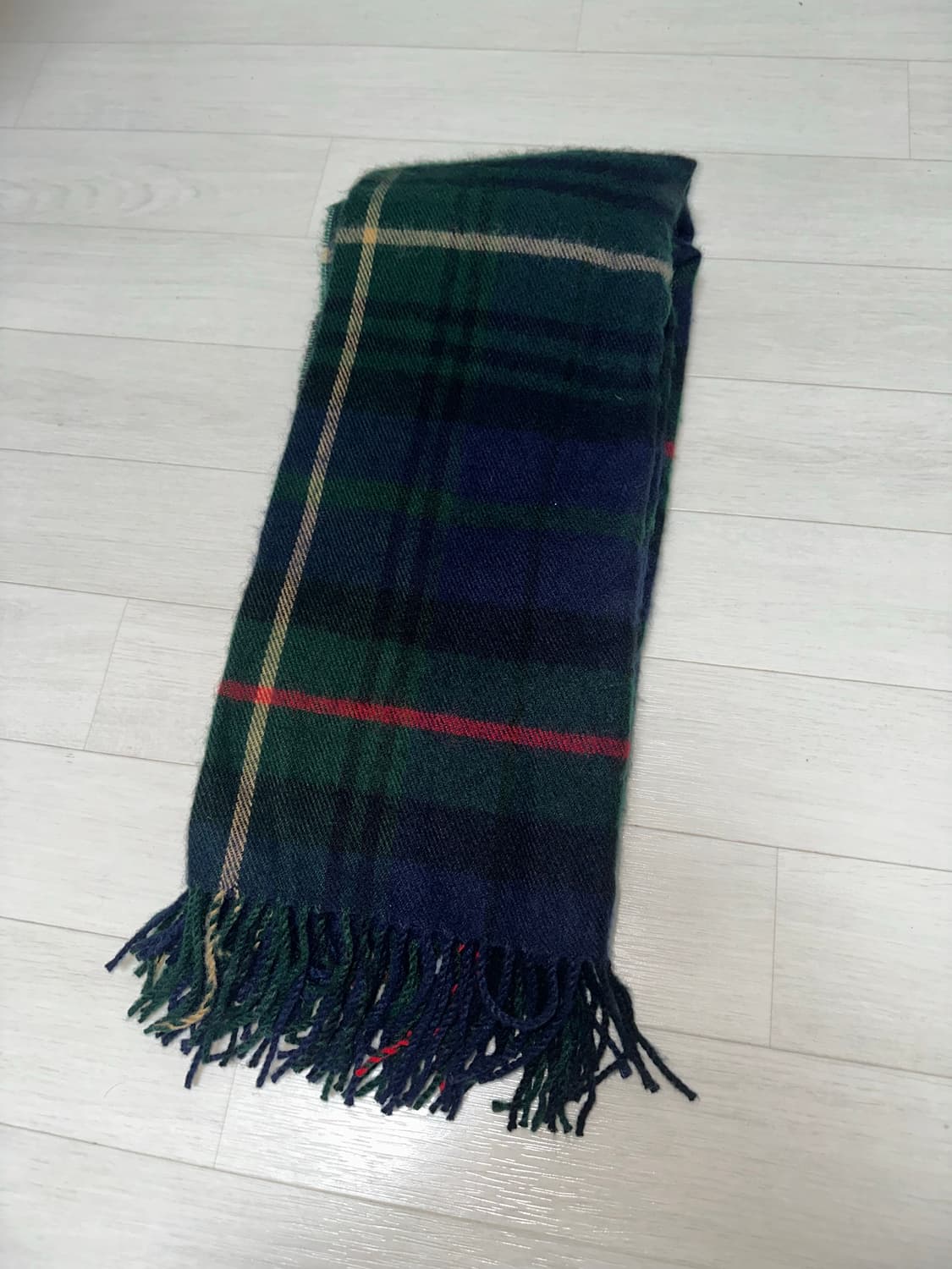 체크 목도리 머플러 상품이미지2