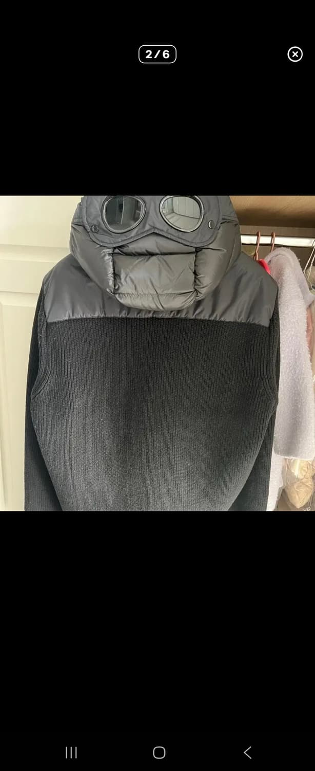 Cp컴퍼니 dd쉘 니트 패딩 상품이미지2