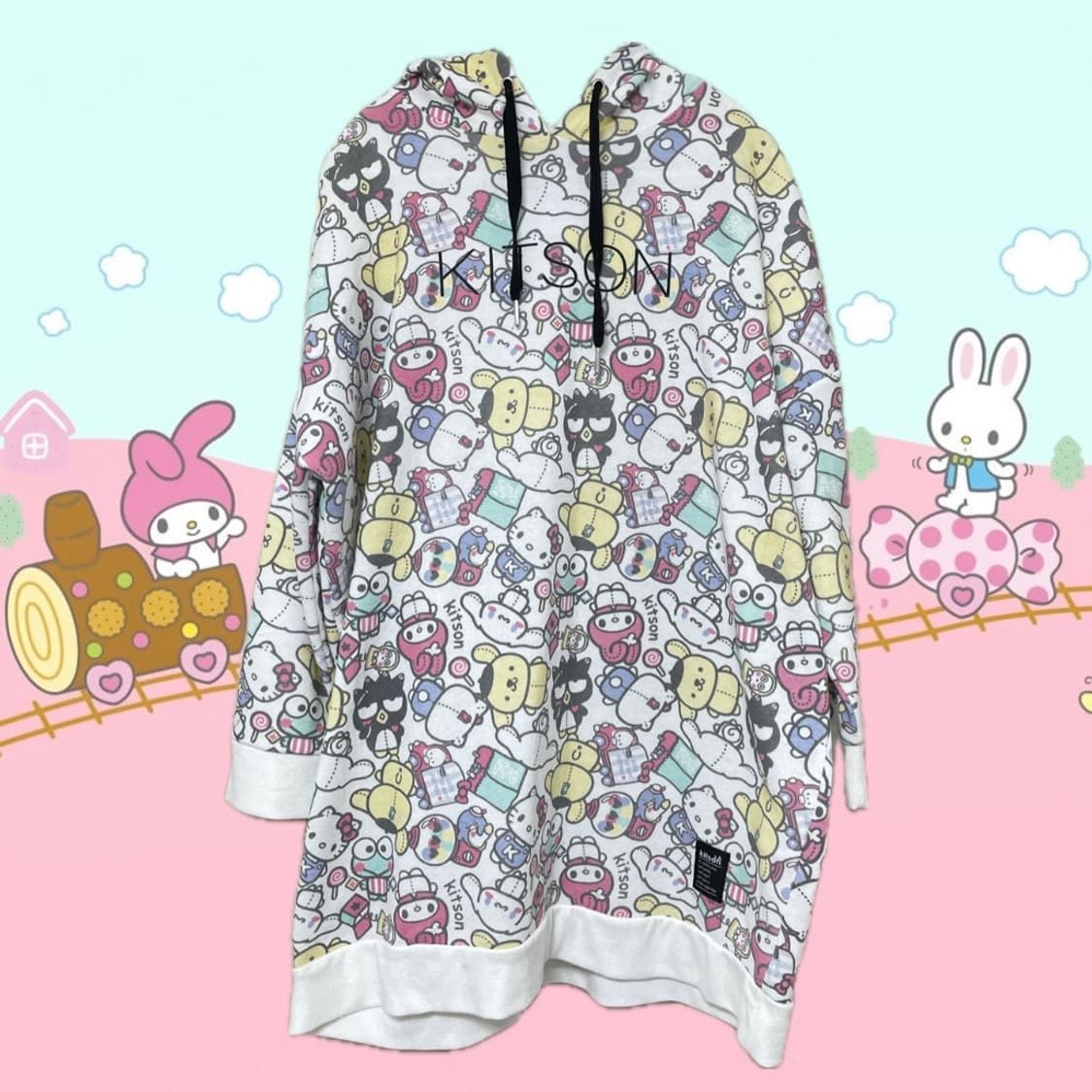 Kitson x sanrio 키슨x산리오 후드티 상품이미지1