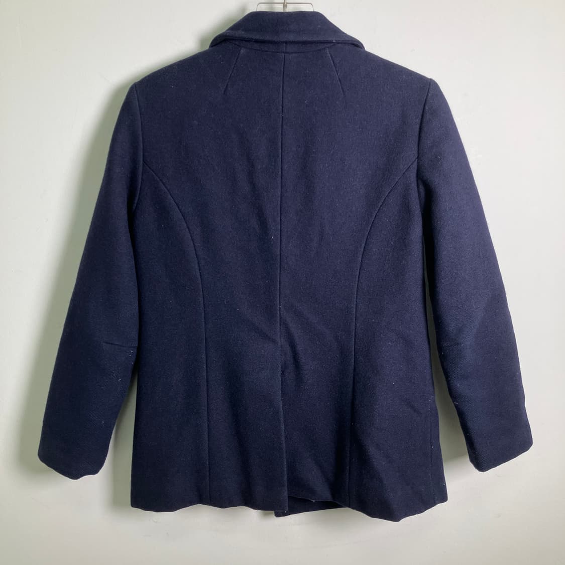 블루 블루 재팬 네이비 더블 버튼 울 피코트  상품이미지6